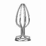 ANALNI ČEP Mistress Stainless (M) 