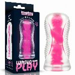 MASTURBATOR Lovetoy Lumino Play Pink Glow 6''