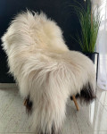 Evropske ovčje kože s pravljično dolgo dlako.
