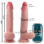 DILDO Rockarmy Dual Density Sherman (24 cm)