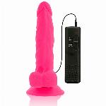 VIBRACIJSKI PENIS Diversia Flexible Pink (18 cm)