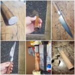 Japonski nož yanagiba damascus čelik