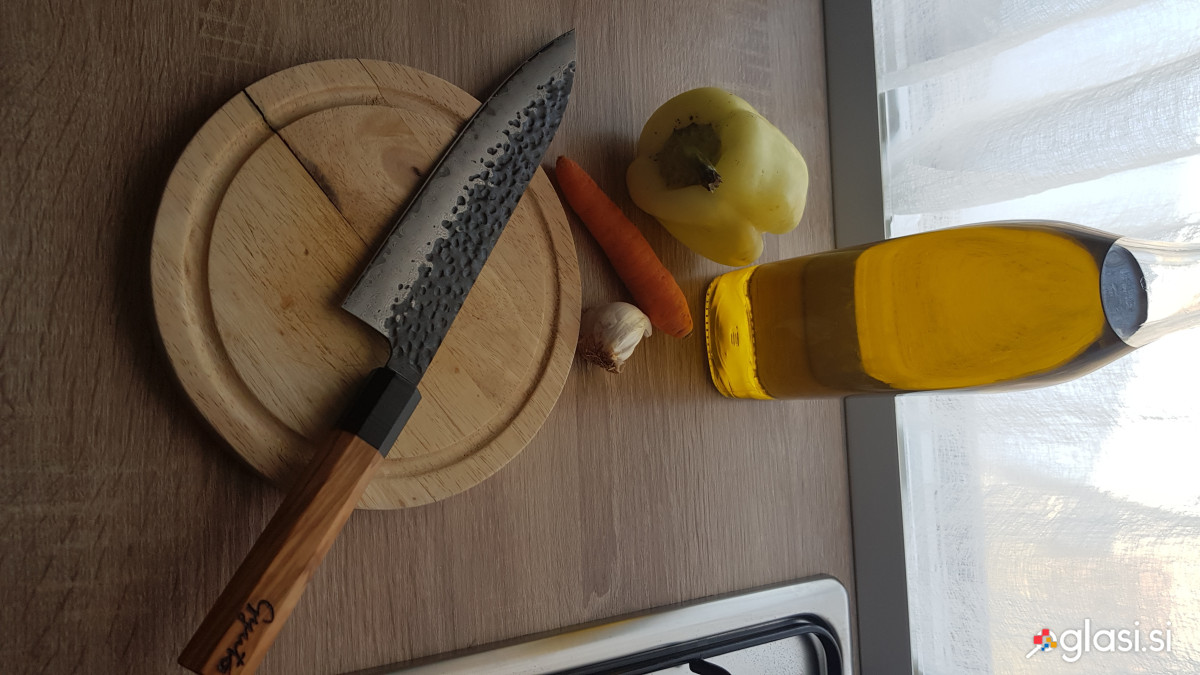 Japonski nož gyuto damascus čelik