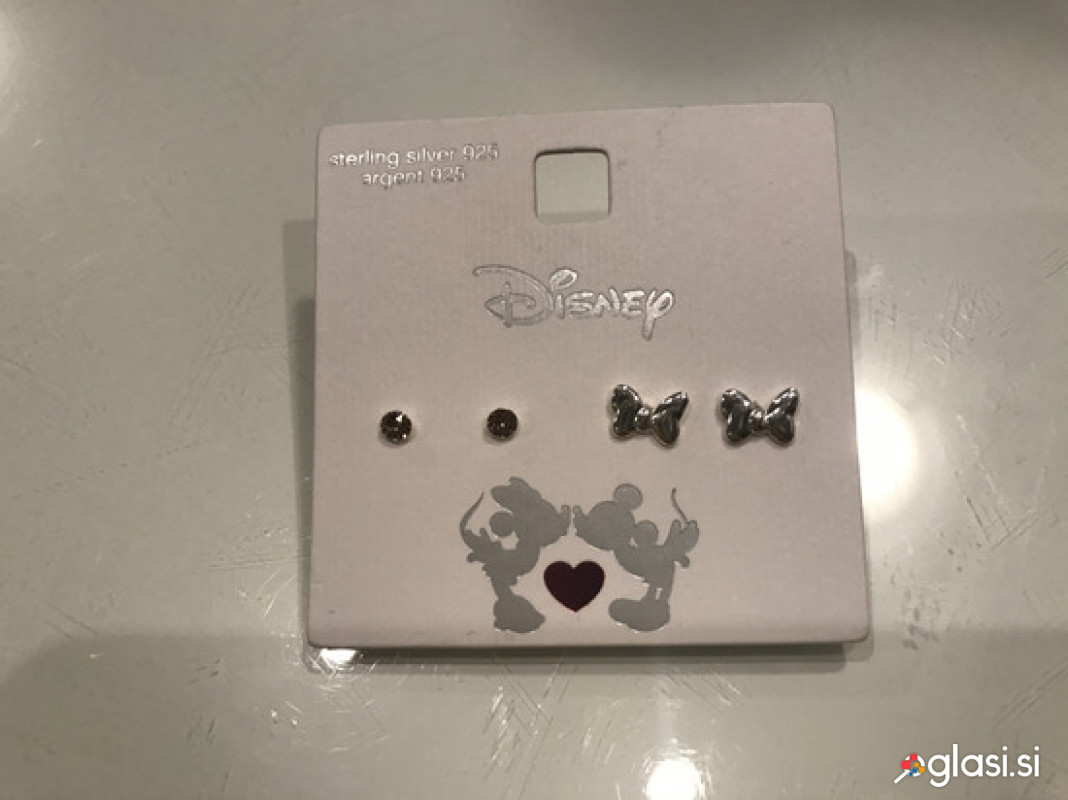Novi Disney srebrni uhani