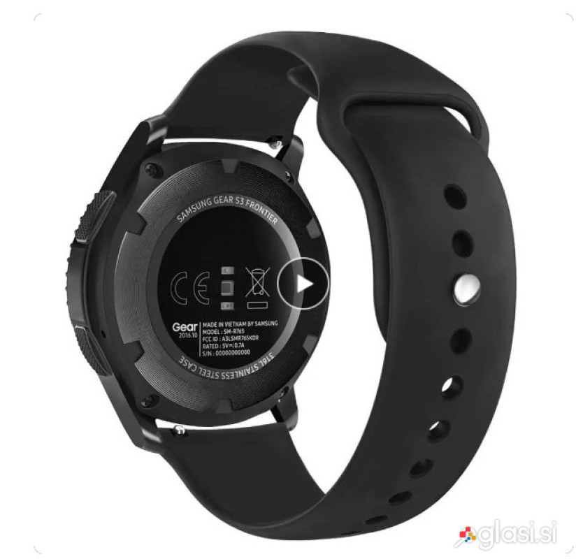 Pašček za uro 22mm