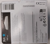 ČRNILO HP 364 barvno in 364xl črno čez rok
