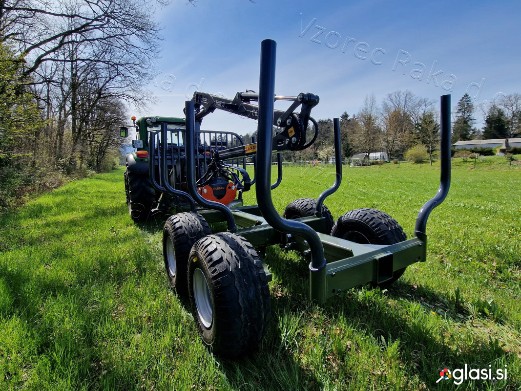 PRIKOLICA Z DVIGALOM CT 6,3-9 + ČRPALKA