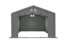 SKLADIŠČNI ŠOTOR 500x1000x390 SIV PVC PROF