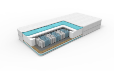 VZMETNICA - OPTIMUM MASSAGE COCO SLEEPER 22 - 160 x 200 cm, Aloe Vera