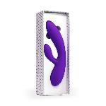 VIBRATOR RABBIT Feelztoys Lea Medium Purple Glitter