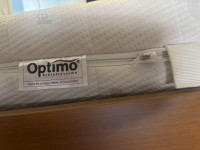 Postelja 160x200 z vzmetnico + komoda