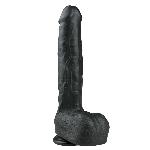 DILDO Easytoys Realistic Black 29,5 cm