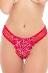 HLAČKE Z ODPRTINO Rene Rofe 751161 Red