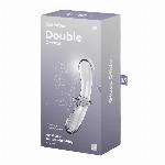 DILDO Satisfyer Double Crystal Transparent