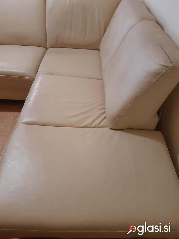 Usnjena sedežna 250cm x 200 cm- desna