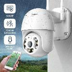 WIFI brezžična vrtljiva 2MPX full HD videonadzorna kamera IR LED PIR