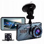 Armaturna 12Mpx full HD avto kamera snemalna LCD 4" prises + zadnja IR kamera