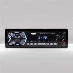 1DIN 12V LCD FM avtoradio 4x25W 2x USB Bluetooth SD + daljinec