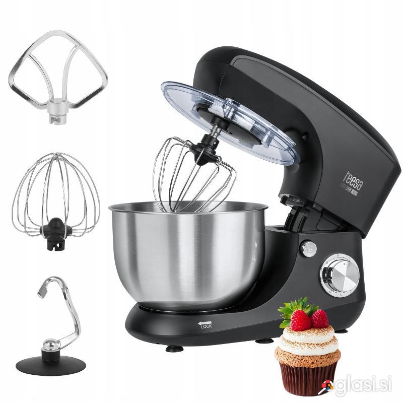 id-3109 1400W večnamenski kuhinjski robot 5,5L črn EASY COOK
