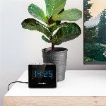 Moderna LED elektronska FM radio budilka