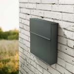 Moderni SLIM poštni nabiralnik antracit X5