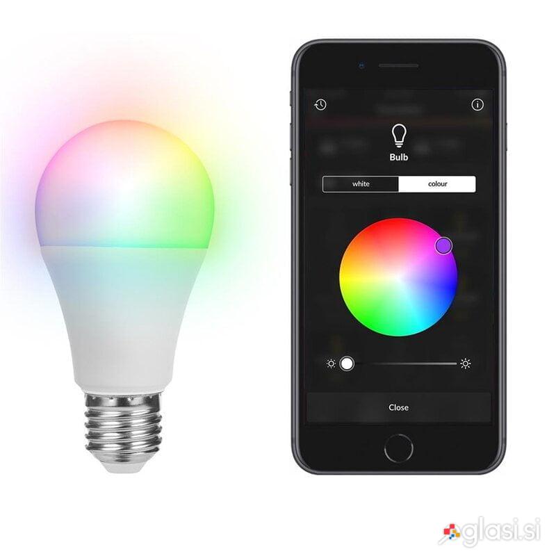 LED RGBW dekorativna pametna žarnica Pro Series 7W E27 555lm