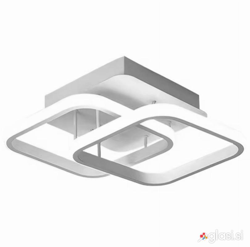 Moderna stropna nadometna LED svetilka 22W 24cm 4500K bela