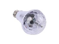 LED RGB vrtljiva disko žarnica E27 3W