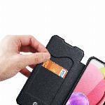 id-2598 Etui ovitek Skin X Bookcase za Samsung Galaxy A03s črn