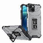 id-2598 Etui ovitek Crystal Ring Armor za iPhone 12 črn