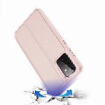 id-2598 Etui ovitek Skin Pro Bookcase Skin X za Samsung Galaxy A72 4G roza