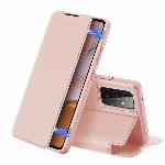 id-2598 Etui ovitek Skin Pro Bookcase Skin X za Samsung Galaxy A72 4G roza