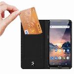 id-2598 Etui ovitek Skin Pro Bookcase za Nokia 1.3 črn
