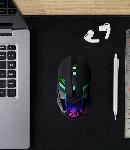 Brezžična optična USB igralna miška 3200DPI LED RGB