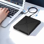 4v1 prenosni zunanji pogon CD in DVD zapisovalnik USB 3.0 čitalec SD