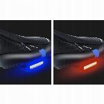 Univerzalen športni vodoodporen udoben kolesarski sedež + LED svetilka USB