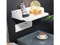 Univerzalna PVC stenska polica 24cm bela