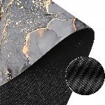 Kopalniška pralna nedrseča preproga 80x50cm sivi marmor