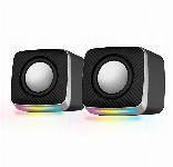 RGB LED rainbow 2.0 računalniški USB zvočniki
