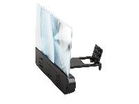 Zložljivo aku. povečevalno steklo 3x za mobilni telefon bluetooth zvočniki USB