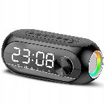 3v1 aku. 1200mAh bluetooth zvočnik in budilka LED RGB