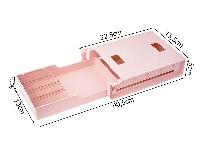 Univerzalni PVC izvlečni predal za mize 22cm