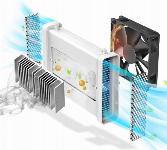 120W razvlaževalec in absorber vlage 2L LCD UV TiO2 črn