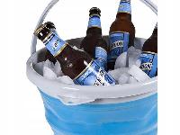 Silikonsko zložljivo vedro 5L + pokrov