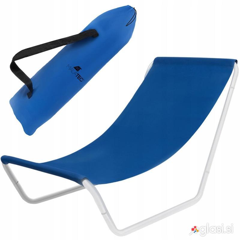 Prenosni vodoodporen zložljiv ležalnik za plažo + torba