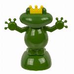 Solarna plesoča kraljeva žaba 11cm - solarna figura