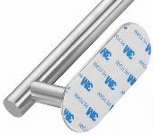 Inox samolepilno 3M držalo za brisače 40cm srebrn