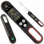 Zložljiv LCD kuhinjski termometer za meso in tekočine do 300°C