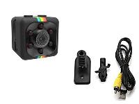 Akumulatorska mini FULL HD IR USB spletna spy kamera + 2 nosilca