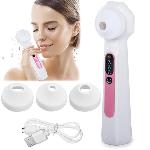 Akumulatorski aspirator za pore in mazolje LED in lupa + 3 nastavki